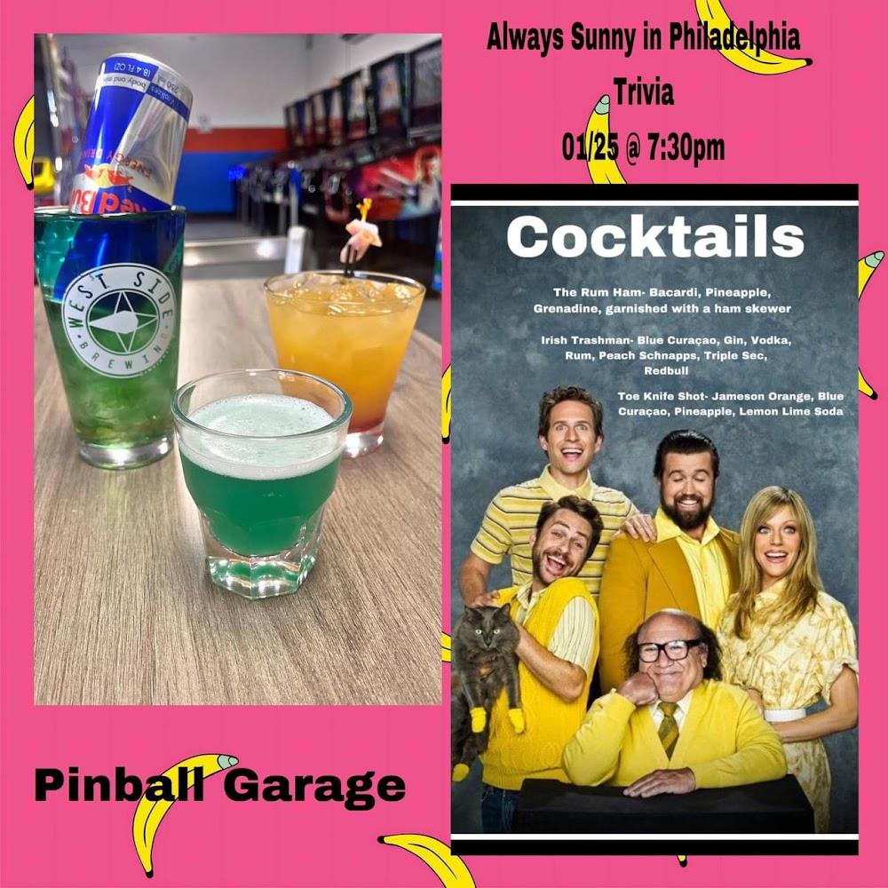Pinball Garage Menu image 3